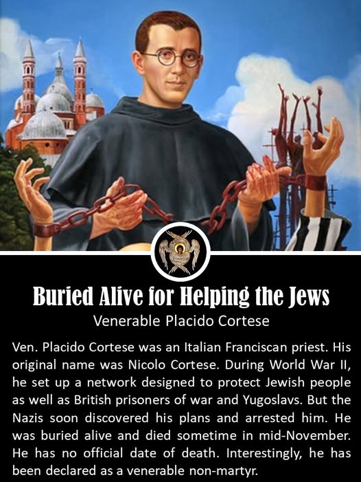 In the shadowed annals of World War II, where the clamor of war drowned out cries for mercy, figures like Venerable Placido Cortese emerged as beacons of quiet defiance. Born Nicolò Matteo Cortese on March 7, 1907, in the coastal town of Cres—then part of the Austro-Hungarian