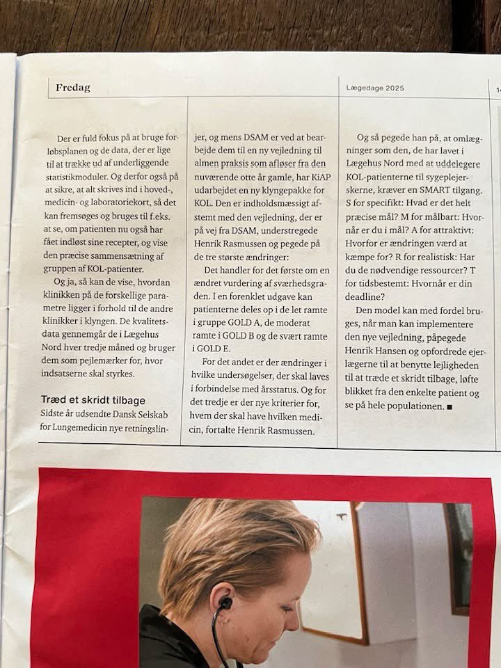 netvaerkspraksi's tweet photo. Undervisning på lægedage om KOL, hvor vi beskriver hvordan vi gør det nemt at gøre det rigtigt, med instrukser, fraser og vejledning i en organisering der passer til almen praksis.

Kom og vær med:

https://t.co/4d7i9QYJRm https://t.co/6lJJ20WCCp