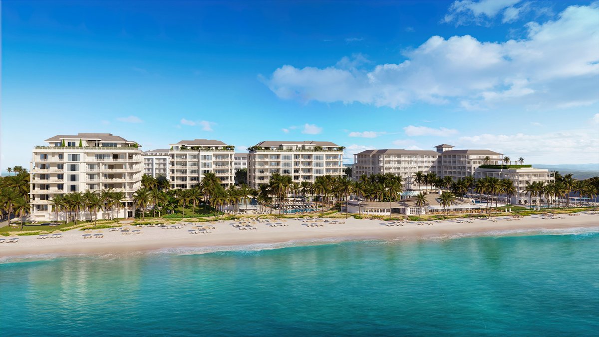 Naples, Florida. El nuevo Naples Beach Club, un resort Four Seasons, abre sus puertas en la playa de Naples. El hotel contará con 215 habitaciones y un campo de golf de 18 hoyos diseñado por Tom Fazio, cuya inauguración está prevista para 2026. El HB's on the Gulf Sunset Bar…