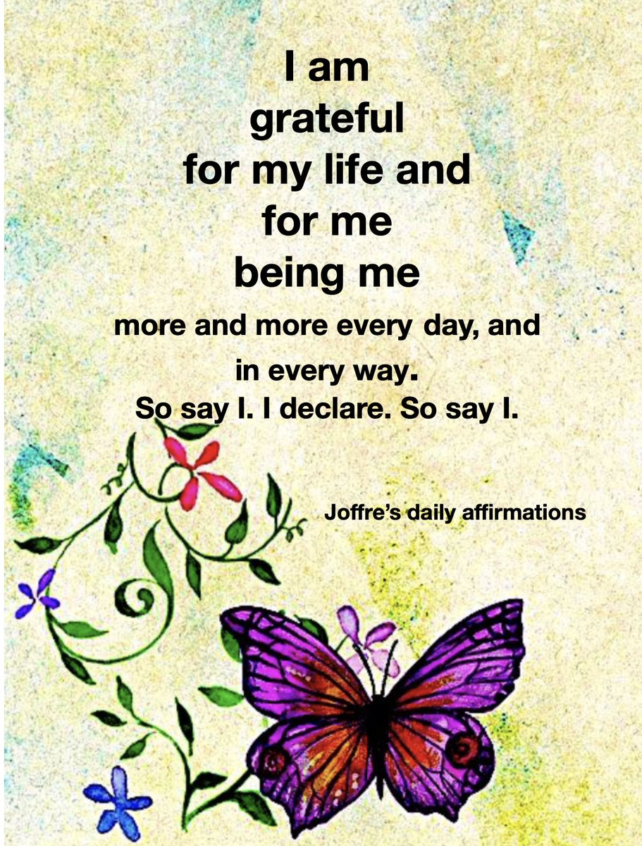 JoffreMcClung's tweet image. Saturday Affirmations
#selflove #spirituality #postivevibes #Inspiration #Loveyourself #SaturdayVibes #SaturdayMotivation