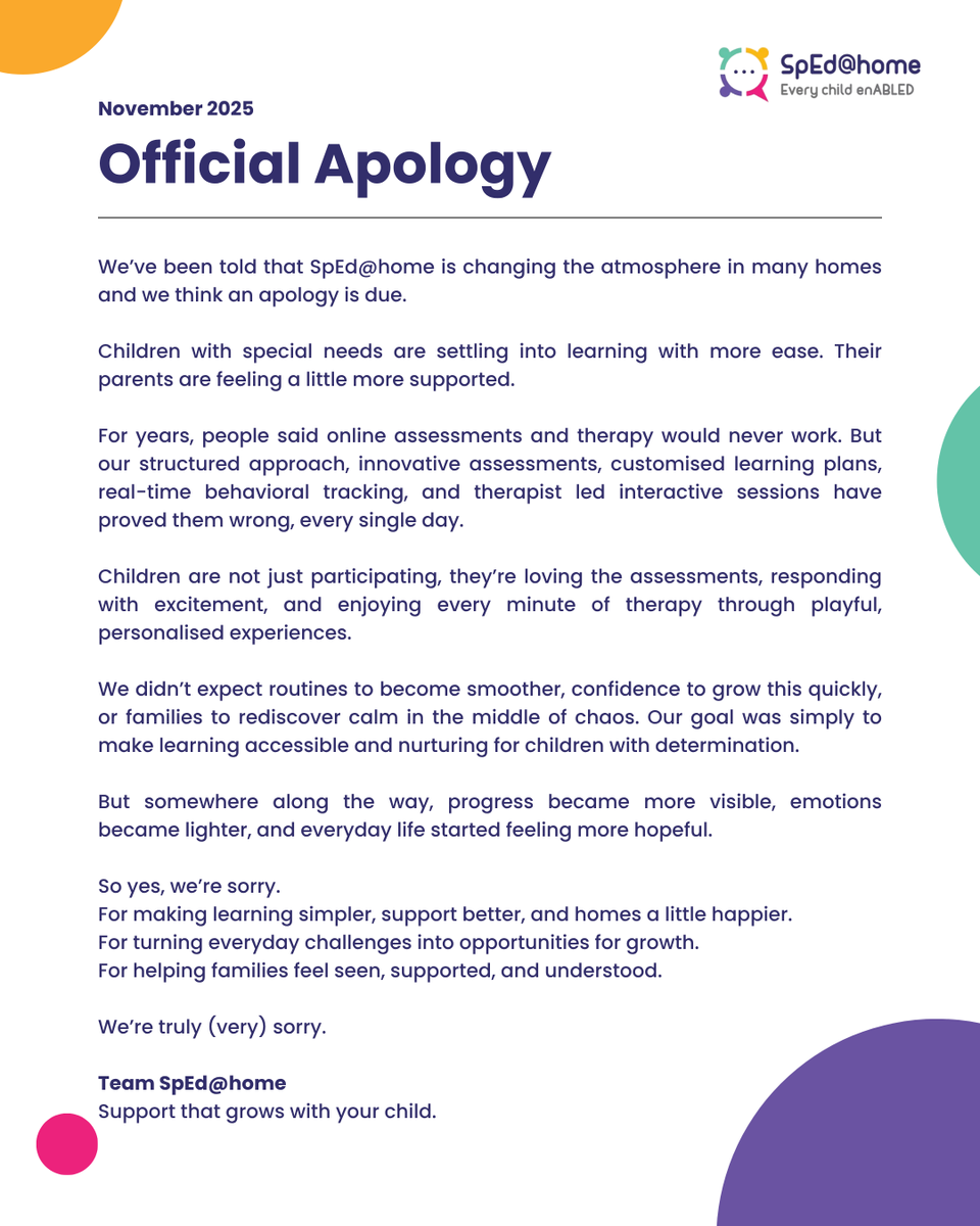 SpEd@home - Every Child EnABLED tweet media