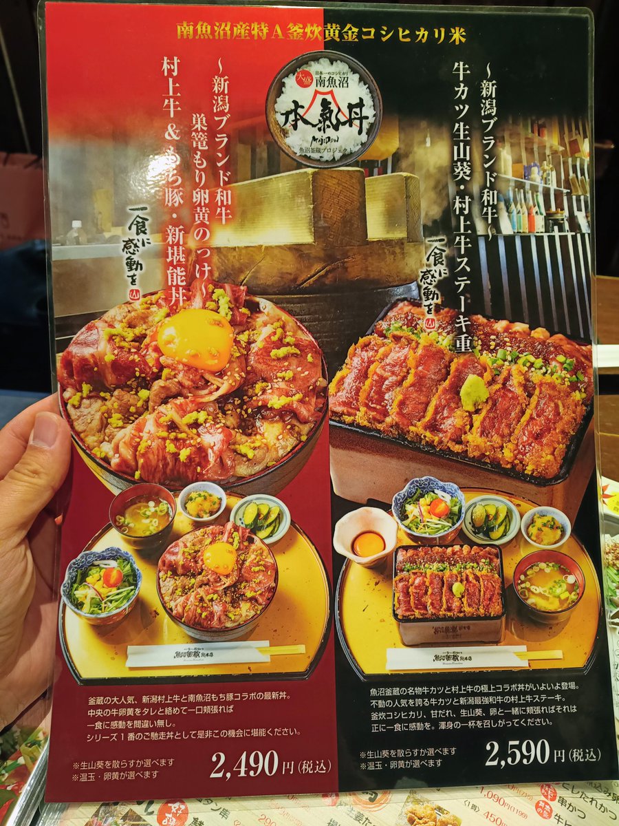 牛肉ページ うおぉぉぉ!!今年も食べに来ましたわ本気丼!!一発目はやはりこちら魚沼