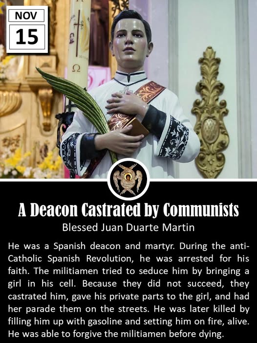 Few stories evoke the raw brutality of ideological hatred as profoundly as that of Blessed Juan Duarte Martín, a young Spanish deacon whose life and death became a testament to unwavering fidelity during the Spanish Civil War. Born on March 17, 1912, in the rural village of
