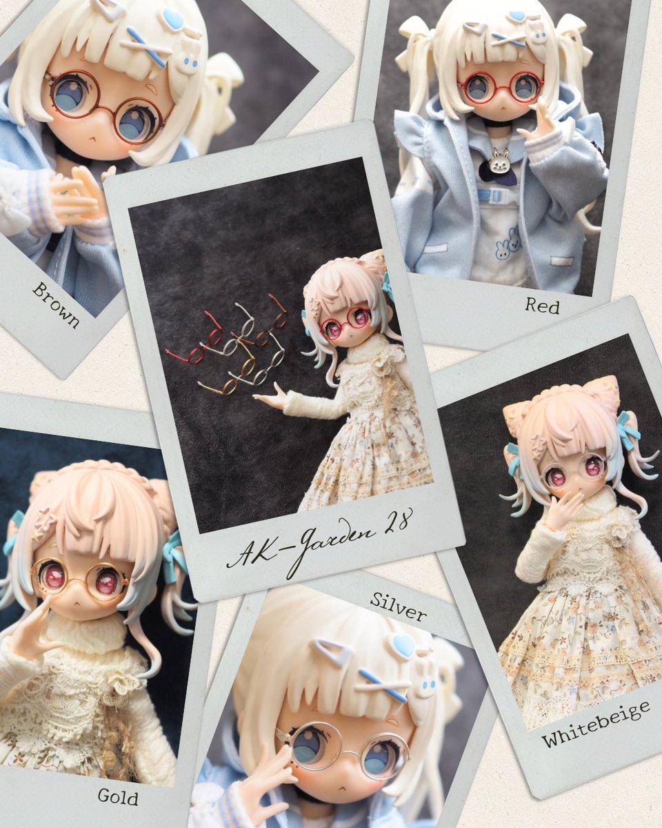 AKG28 #AKガーデン @dollmmk さまに委託させていただく2種類の