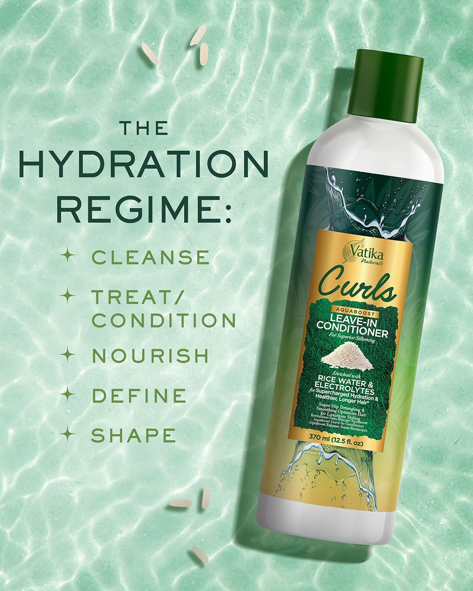 VatikaUK's tweet image. Your curls, fully boosted. 💆‍♀️
Every step. Every day.❤️

#VatikaNaturals
#HydrationsCalling #CurlCare