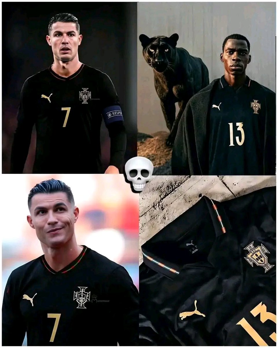 cr7 in black