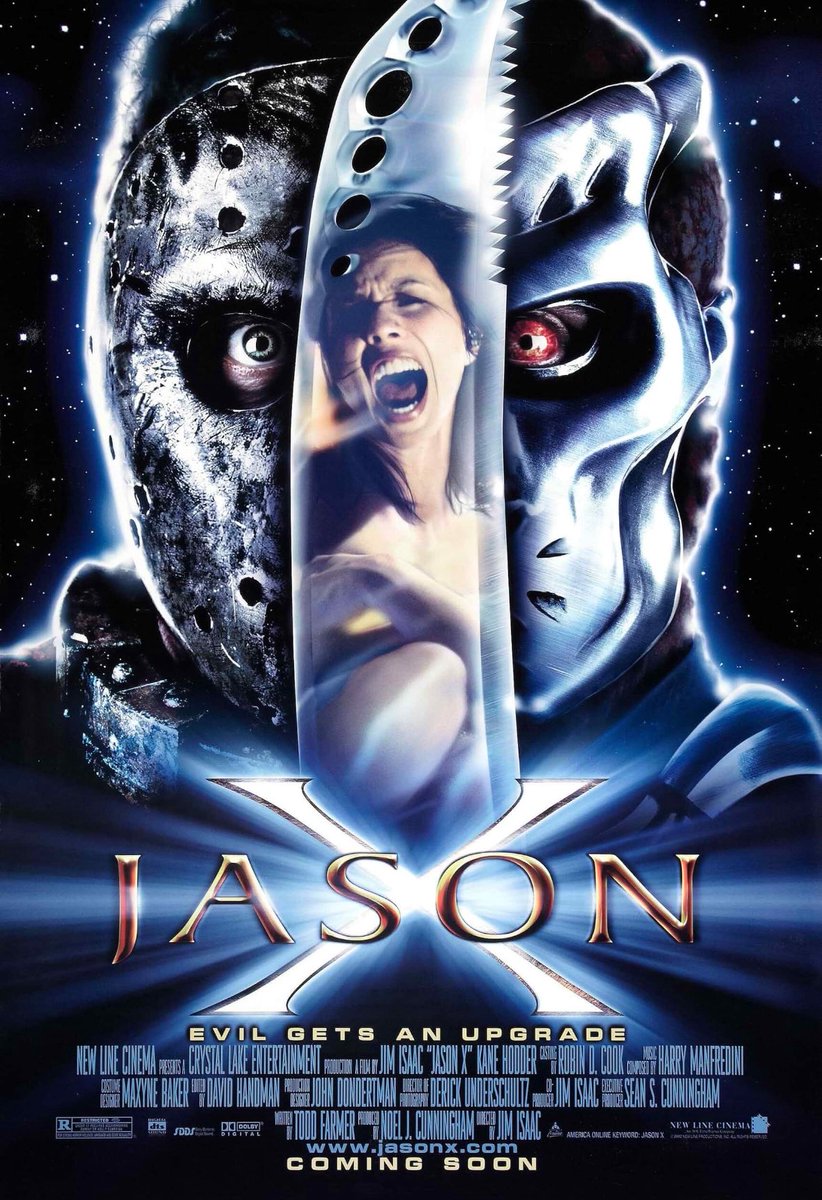 #GhoulMourningManiacs!! It’s Ssssssaturday!! Watched “Jason X” and it’s a campy,horror flick. Just what the witch doctor ordered. Have you seen it? 👍🏻or👎🏻