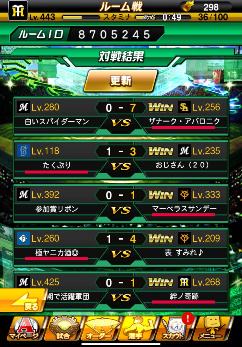 本日は光鴎クラン様(<a href="/kououkuran/">光鴎Kouō</a>)と対抗戦をさせていただきました！
3勝2敗でGRADATI∞Nクランの勝利になりました！✨️
本日は9ヶ月ぶりのクレカの勝利でした！最近クレカが成長を感じて感動です😭クレカの8が楽しみです！

今日の格言
「クレカは強いが、よく吠える」

来週も対抗戦頑張りましょう！