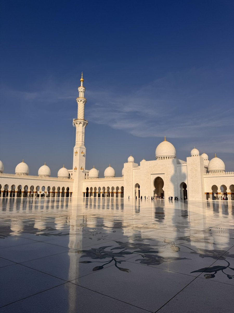 MadelnTunisia's tweet photo. Grande mosquée de Sheikh Zayed - Abou Dhabi 🇦🇪 https://t.co/67ovfXBaUM