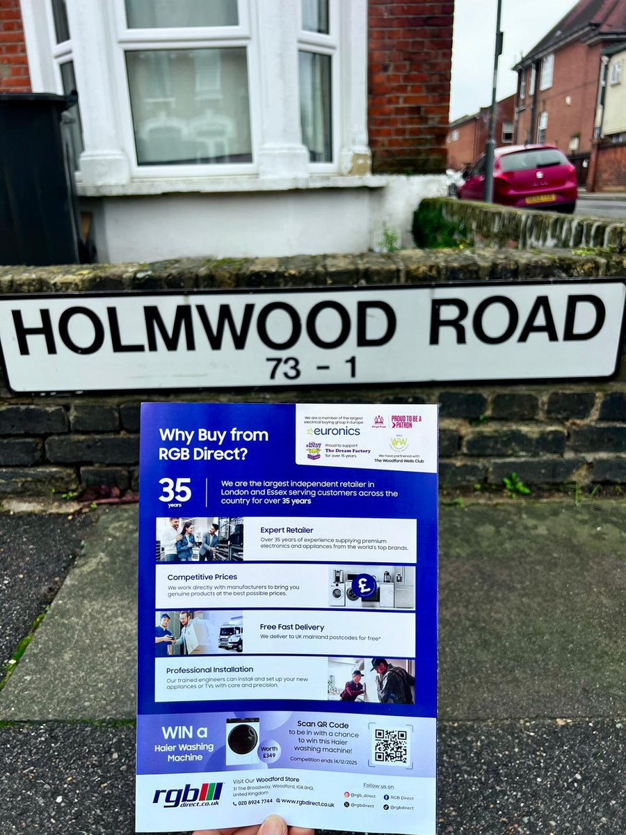 ### Today, We Are Distributing Leaflets for RGB Direct 

**Black White Leaflets Advertising Agency** is excited to announce our door-to-door leaflet distribution for **RGB Direct** in Seven Kings and Redbridge today!

 **Connect with Us :**  
- **Mobile:** +44 (0) 7739 556 456