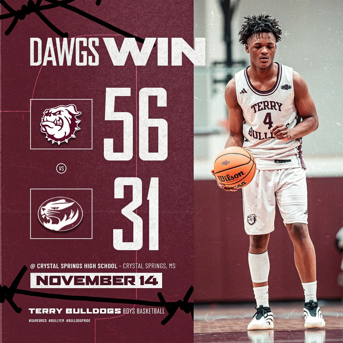 Your Road Dawgs do it again #GameBred #BullyEm #BulldogPride