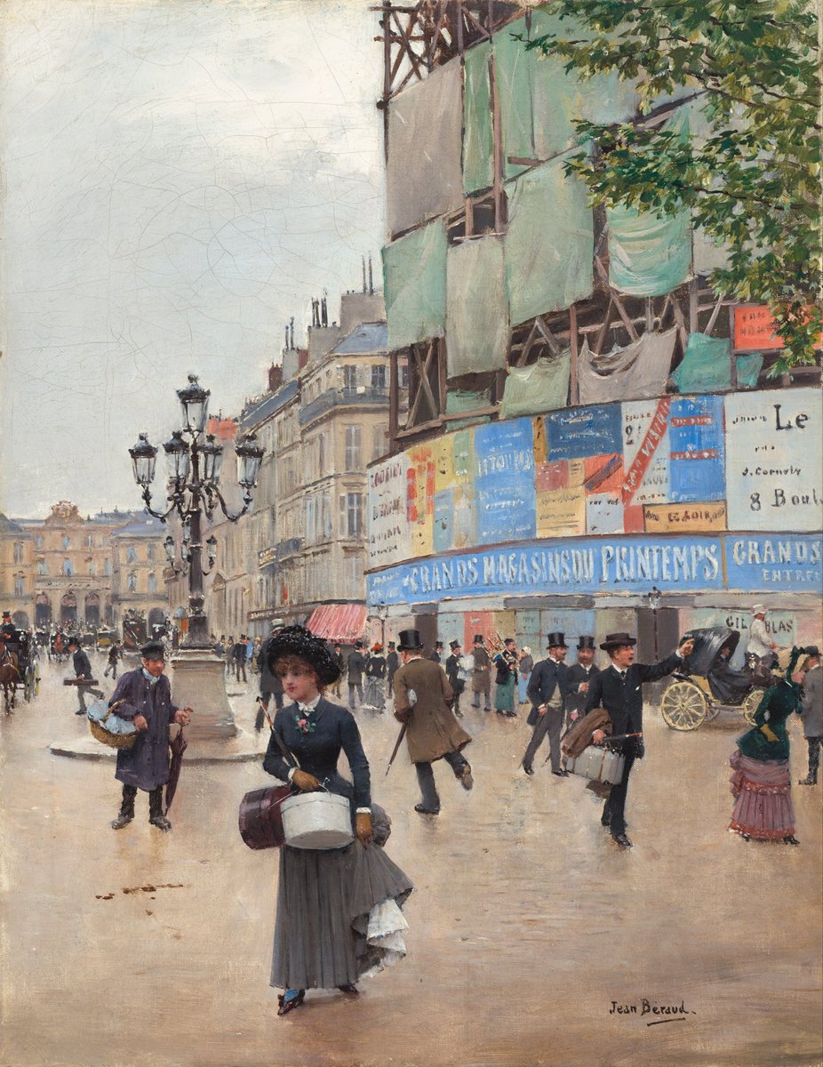 Jean Béraud
Paris, rue du Havre (circa 1882)