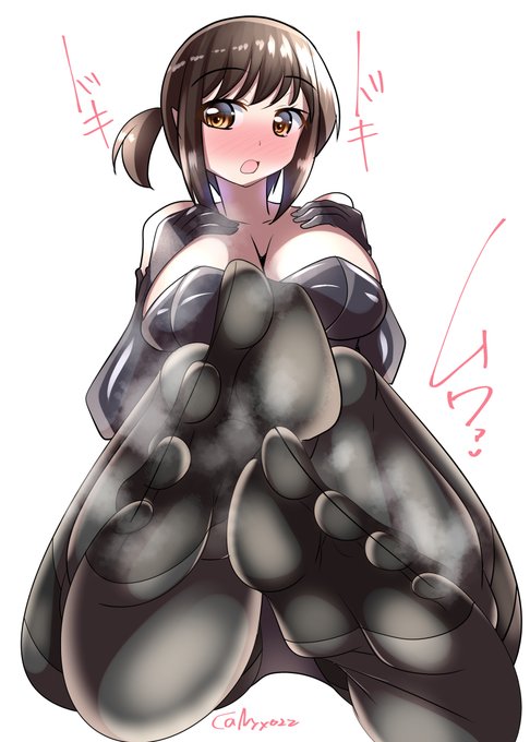 「司令官…これでいいんですか…?///」 ムレムレ黒タイツブッキー(ˇωˇ) 進水日おめでとう!(連続2078日目 #艦これ版真剣お絵描き60分一本勝負_20251115 #艦これ版深夜の真剣お絵描き60分一本勝負 #10000日チャレンジ #めび環んどろ #吹雪進水日