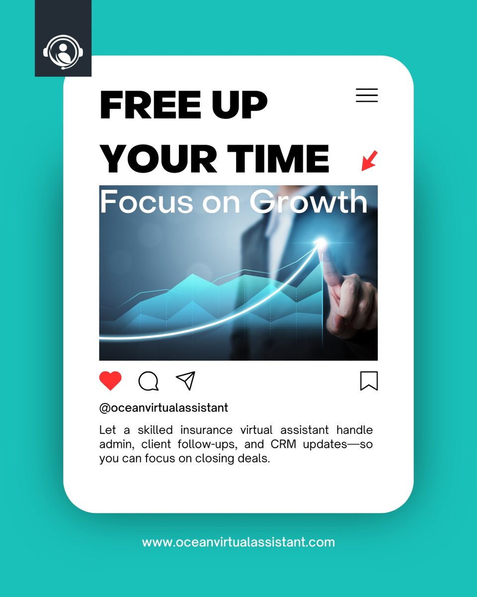 oceanvastaffing's tweet image. With the right VA on your team, your business flows effortlessly, tasks get done faster, and you can focus on what really matters—growth.

🚀 Want to see the difference? Get matched with your VA, contact us  today!

#OceanVirtualAssistant #BusinessGrowth #EfficiencyUnlocked