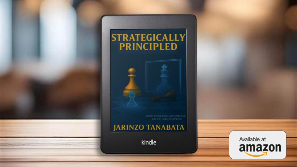 BooksofMonth's tweet image. In a world of chaos and short-term thinking, **design advantage**.  
Jarinzo Tanabata’s *Strategically Principled* teaches you how to align vision with execution.  
📚 Start building your edge: &amp;lt;a.co/d/4k7rqGV&amp;gt;  
\#BusinessStrategy #Mindset