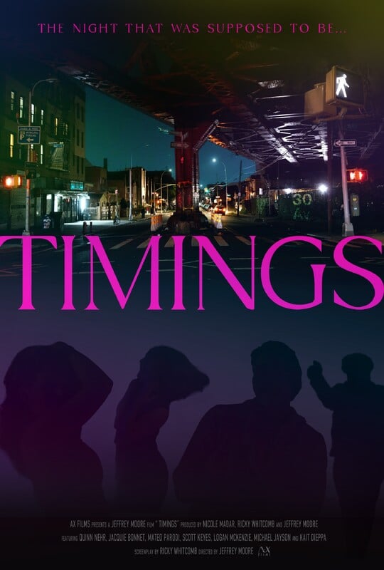 The 7th year, 5th edition of “AGPIFF” has Officially Selected this film for Nov 2025:
"Timing", Feature Narrative Long
Directed by: Jeffrey Moore (USA)
​Americangoldenpictureiff.com
filmfreeway.com/Americangolden…