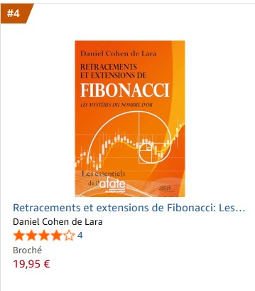 DCohendeLara's tweet image. &quot;Retracements et extensions de Fibonacci &quot;dans les meilleures ventes de sa catégorie. Noel approche : ce serait un cadeau très utile pour un amateur de Bourse et de trading.
#retracementsdefibonacci #extensionsdefibonacci #fibonacci