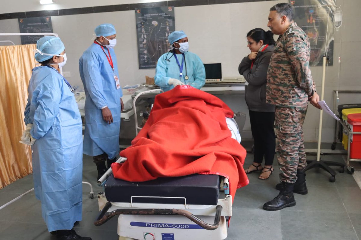 NorthernComd_IA's tweet image. Empowering Combat Casualty Care to Save Lives

Advanced Trauma Life Support training for young Medical Officers of #NorthernCommand was conducted at Command Hospital, #Udhampur from 13 to 15 Nov 2025 by experts from the Army Medical Corps and AIIMS, Jammu.
#NorthernCommand…