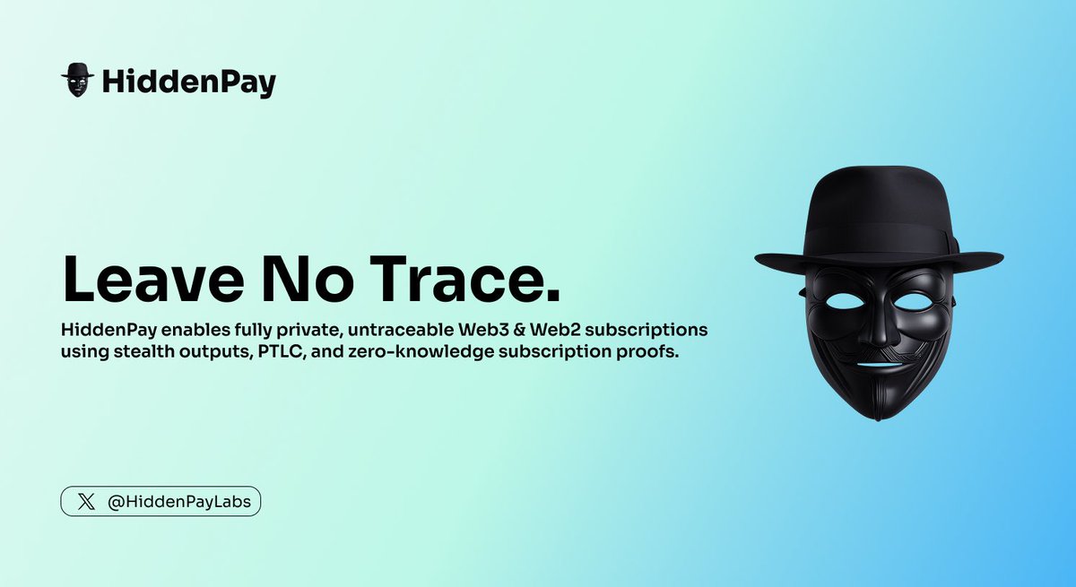 HiddenPay tweet media