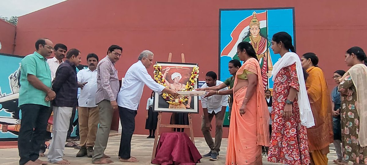 jnvnellore's tweet image. #commencement of janajatiya gaurav pakhwada