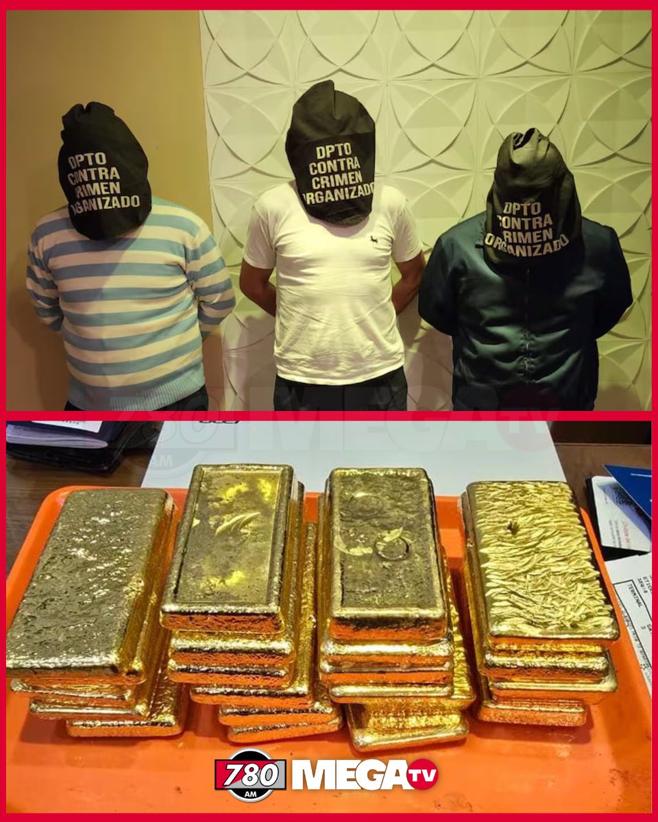 INCAUTAN 22 KILOS DE ORO VALORADOS EN USD 3 MILLONES EN EL AEROPUERTO SILVIO PETTIROSSI

▪️En una operación realizada en la madrugada de este sábado, agentes de la Policía Nacional lograron frustrar el traslado ilegal de aproximadamente 22 kilos de oro en lingotes que tres
