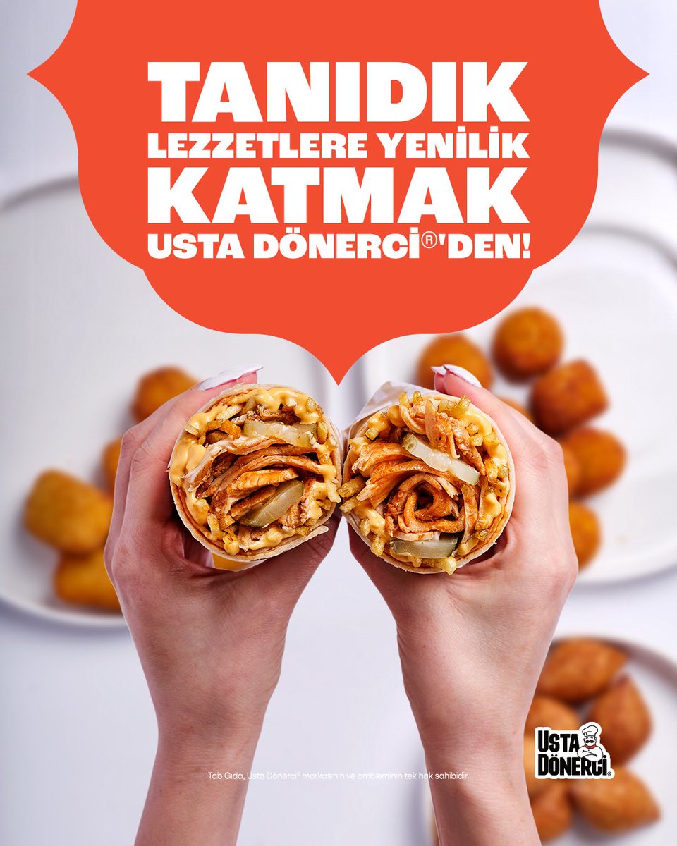 Bildiğin lezzetleri Usta Dönerci®️ farkıyla yeniden keşfetmeye hazır ol! 🌯🔥