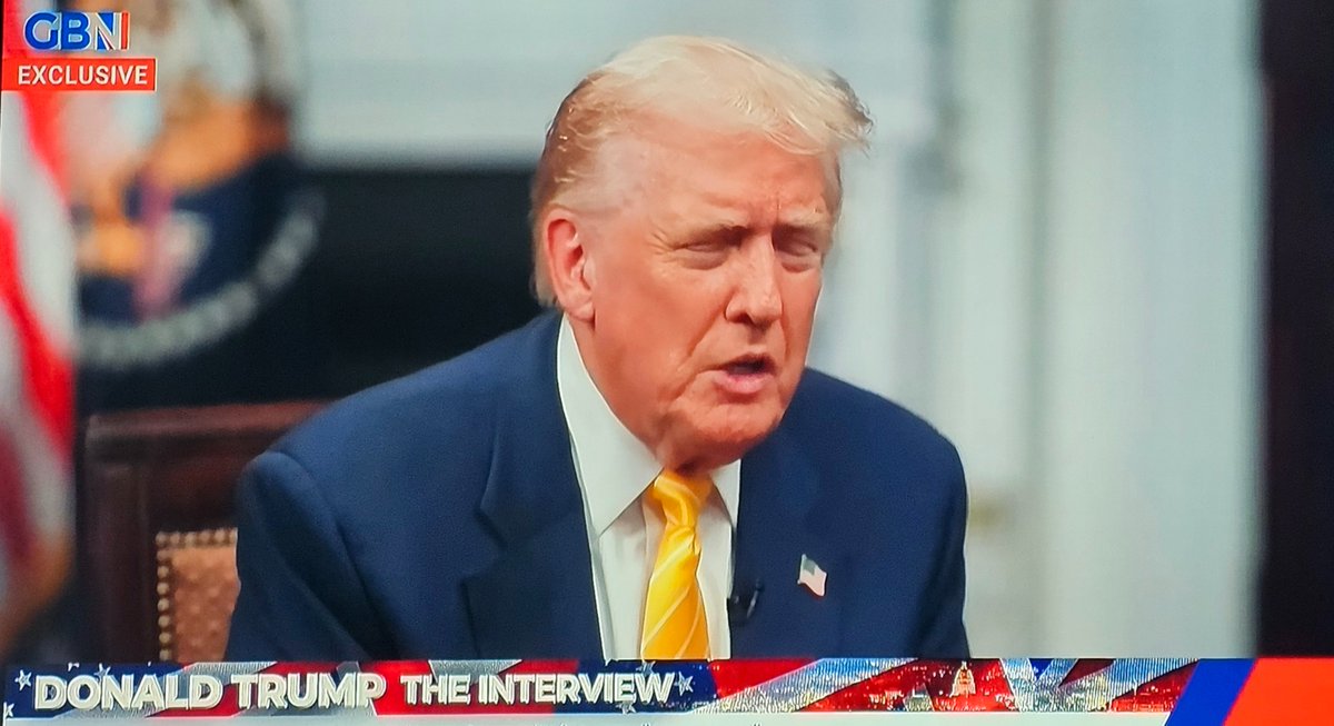 Well, well, well.
GB News shows which side it is on.
Needless to say it's not Britain's.
<a href="/GBNEWS/">GB News</a> <a href="/Nigel_Farage/">Nigel Farage MP</a> <a href="/reformparty_uk/">Reform UK</a> <a href="/LeeAndersonMP_/">Lee Anderson MP</a> 
The enemy within.