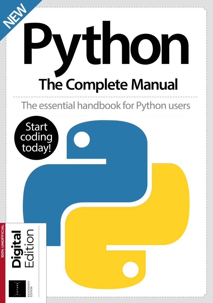 gazzinasia2020's tweet image. Python The Complete Manual – 18th Edition (2025).

payhip.com/b/oaCez

#PythonBook  
#ProgrammingBook
#CodingManual
#PythonLearning
#PythonGuide
#LearnToCode
#ComputerScienceBasics