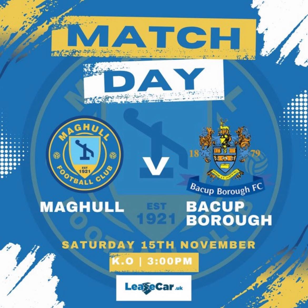 Big game at the club today! Our amazing Ground staff have worked to get this game played🙏 No prem games so come and support your local team <a href="/maghullfc/">Maghull Football Club</a> 🙌🔵⚪️⚽️ 
#maghull 
#Liverpool 
#NWCL