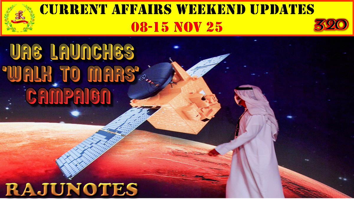 RajuNotes's tweet photo. Current Affairs 08-15 NOV 25 | Raju notes| करंट अफेयर्स। राजू नोट्स | #U... https://t.co/x5uuE9bAJB via @YouTube 

Weekend current affairs for all students and exams

#delhi #bihar #bjp #rjd #election #sir #modi #RahulGandhi #pakistan #srilanka #bangladesh #usa #china #trump #new https://t.co/KBPlp32GTU