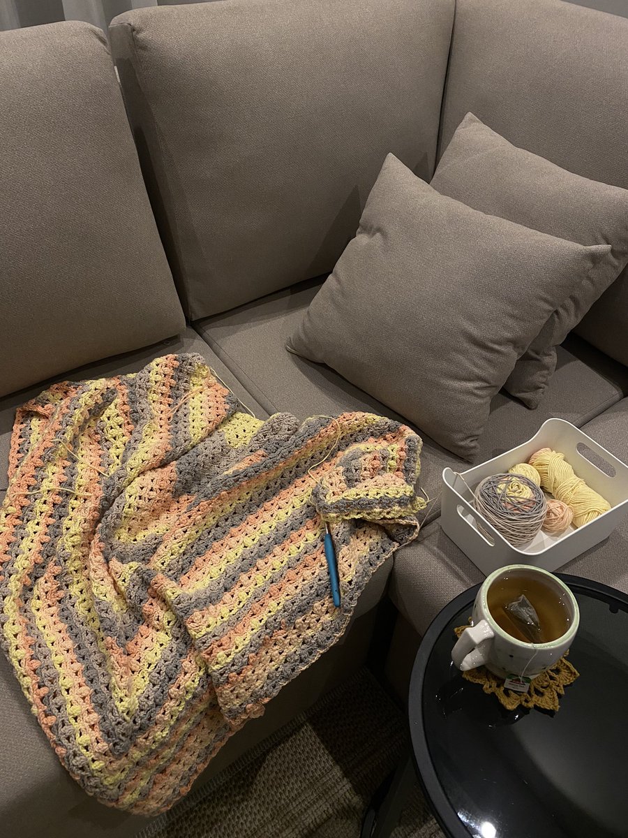 الحمدلله الي خلصته بعد فقد شغف طويل قبل سنتين بالظبط بديت فيه ☺️ #كروشيه #هدايا_الشتاء متوفر تسليم فوري