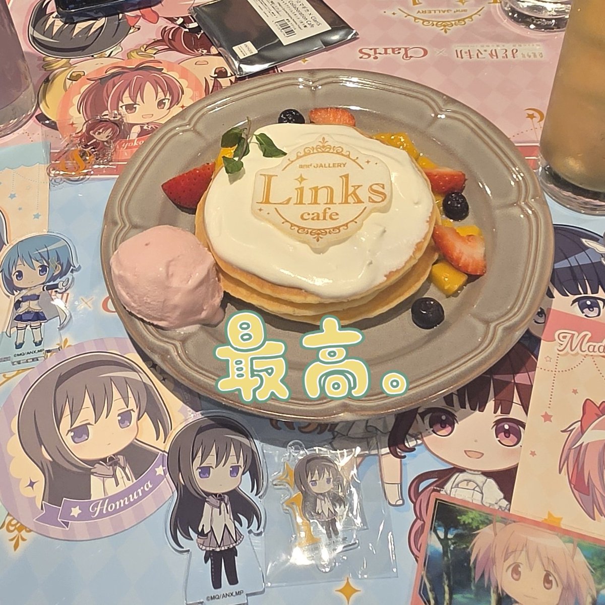 55___coko's tweet photo. 楽しみにしてた、リンクスカフェ！
普段は割と好みが真逆？な幼なじみと唯一の共通趣味がまどマギ🎀
早く映画観たい～ദ്ദി(╥  ̫ ╥) ᢉ𐭩 https://t.co/TKVgm5HyvN