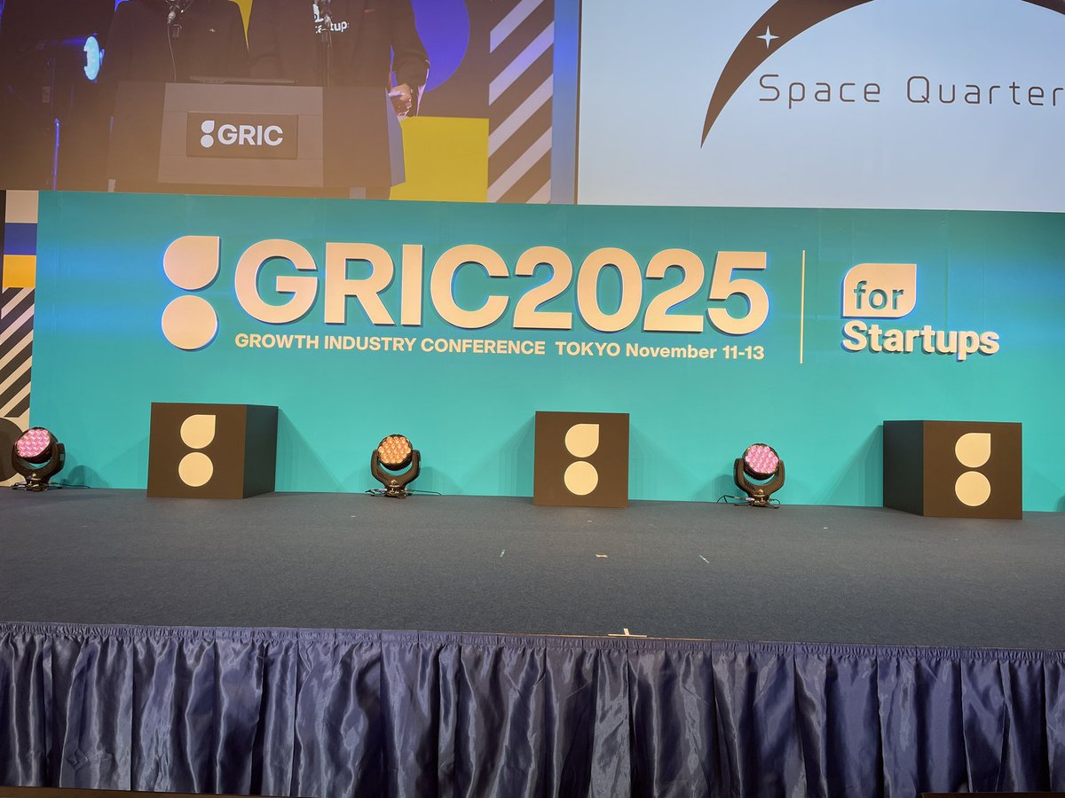 0617north's tweet photo. フォースタートアップスが主催する日本最大級のスタートアップカンファレンスの一つ、GRIC2025にてClimate & Resilience Techのピッチをしてきました！
このような立派な会場で話すのは久しぶりで緊張しましたが、Gaia Visionの新しい視点や技術を伝えてきました。
残念ながら受賞には至りませんでしたが、新しい仲間とともに更に飛躍を目指していきます！
