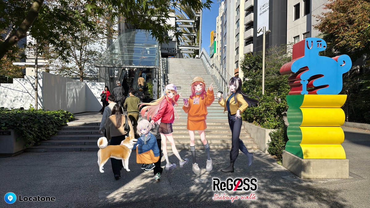 kattu_holo's tweet image. #ReGLOSS渋谷さんぽ