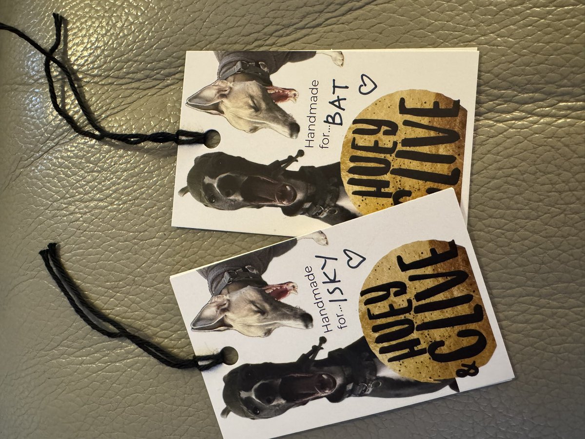 SpanielsSuper's tweet image. We got mail #Exciting 
Parcels for us from @HueyandClive 
One for me #Personalised 
One for me #Bespoke 
#Handmade 

But what colour are they 🤔 #ComeOnMum #OpenUp