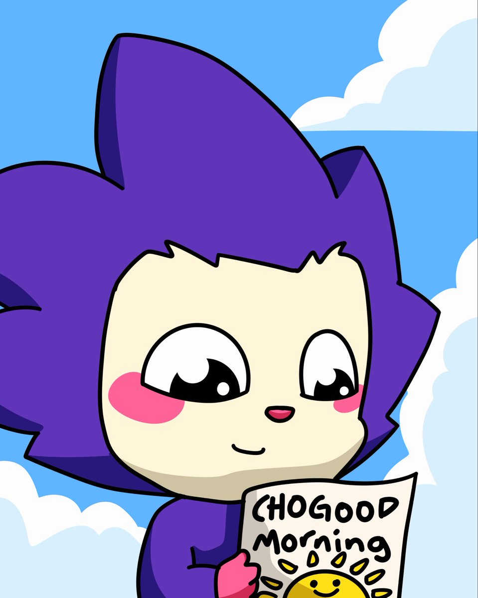 everyone who says Chog Good Morning today will be going on a very special list.