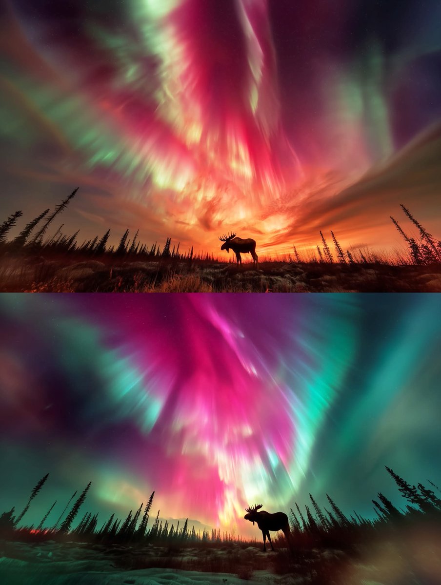 fascinatingonX's tweet image. Extreme Northern Lights from last night over Tombstone Mountain Park, Canada 🍁 

These shots are unreal — some of the most breathtaking aurora photos to come out of Canada this year. 🌌✨

Tonight is the last day you will get to witness the best auroras of our lifetimes, all…