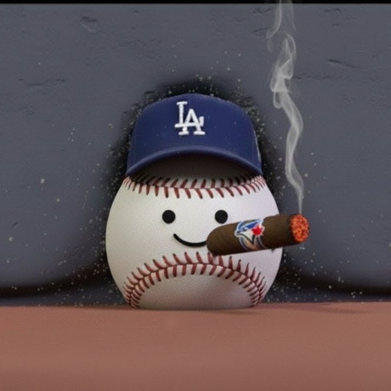 FreeSOCAL's tweet image. IMO this good boi was THE sign from the Baseball Gods, that the @Dodgers would win. Miggy’s hr was the turning point, the Pages catch saved the day, Roberts managed out of his mind, &amp;amp; none of this is possible without Yoshi, but the stuck ball in Game 6 was out of this world.…