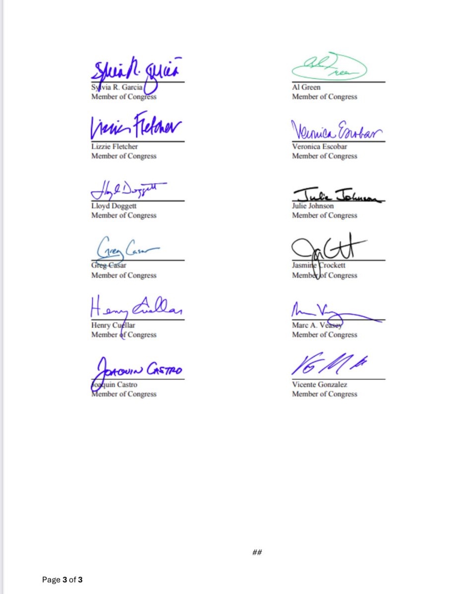 RepAlGreen's tweet image. 