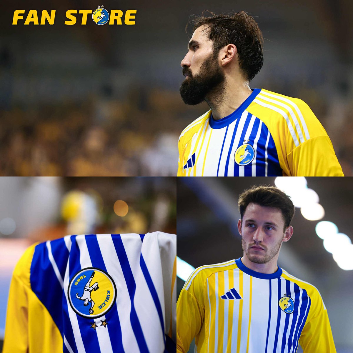 kielcehandball's tweet photo. 🆕 W naszym #fanSTORE od dzisiejszego meczu znajdziecie bluzy rozgrzewkowe @kielcehandball od @adidas! 🤩🛍️
Udanych zakupów!
#gramyRAZEM #dawajDAWAJ https://t.co/bfeXSU42rd