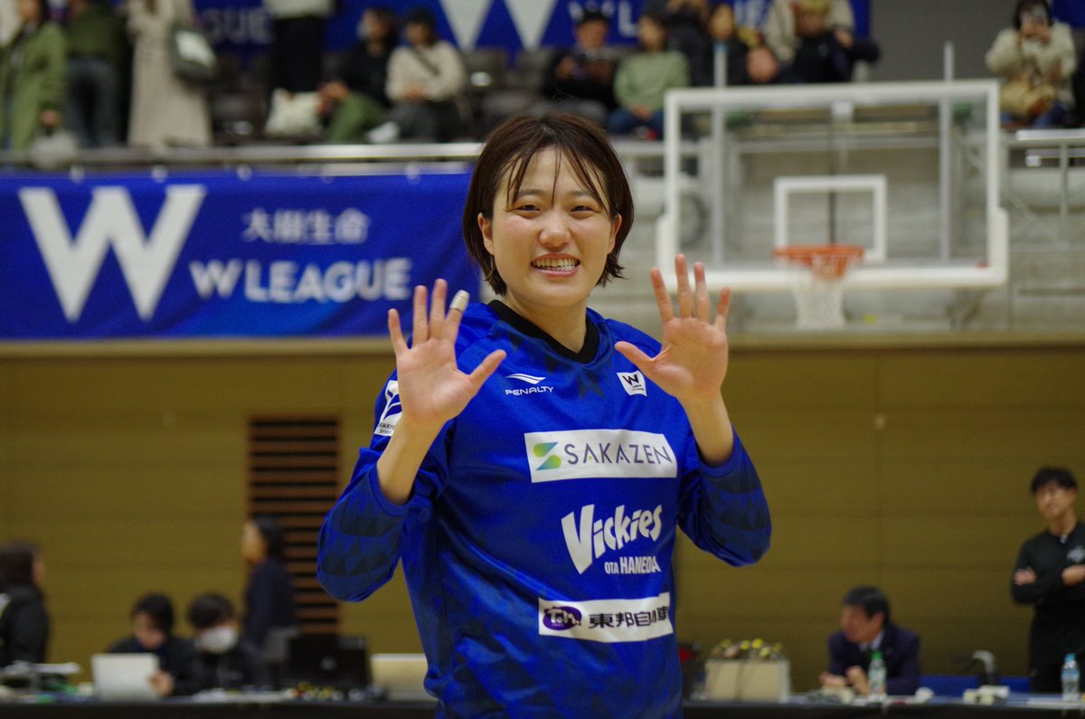 マナミさんのパワープレーからのキレイなジャンパー🚀✨
明日も頼むぞ❗😸✨

#東京羽田ヴィッキーズ
#岡田真那美 選手