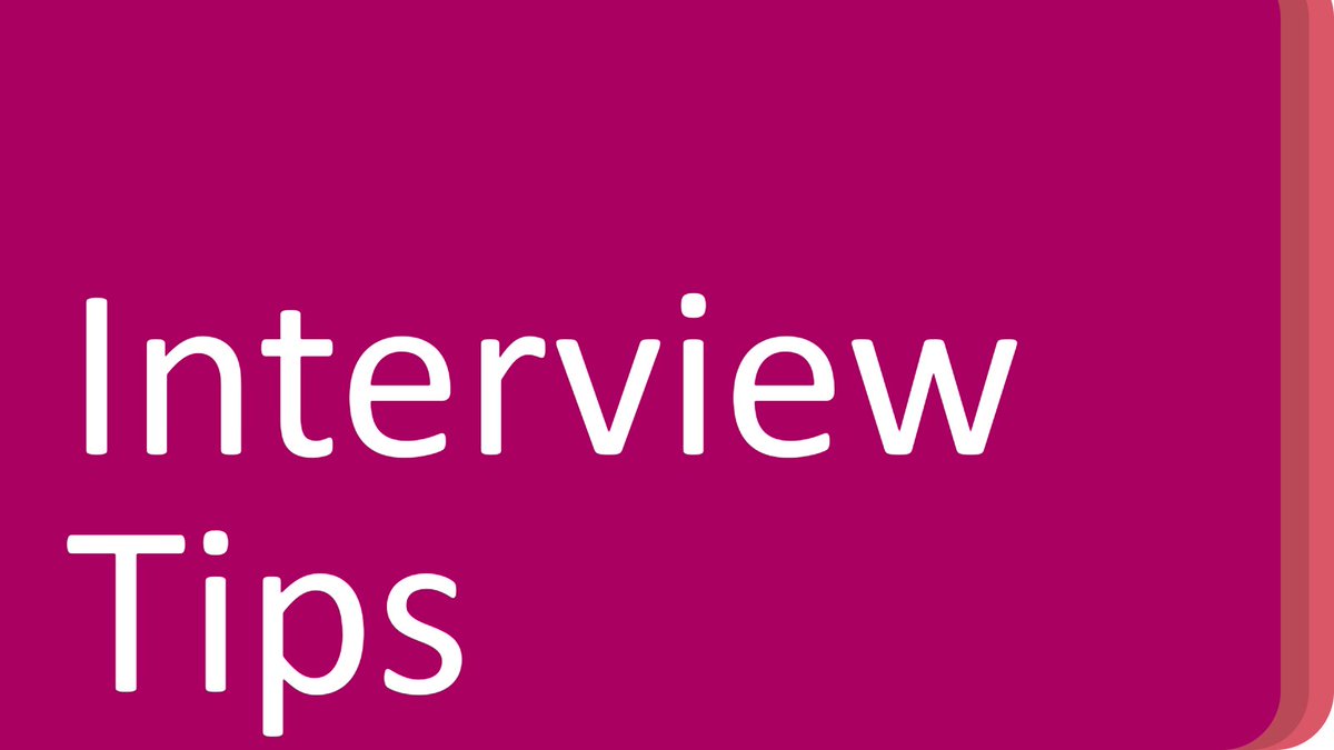 JCPinNEMidWales's tweet image. Do you ask any questions in interviews?

It gives you the chance to make an impression to a prospective employer

Take a look at this guide from @RandstadJobs which has some suggestions: ow.ly/QnAe50VNwP3

#InterviewTips
