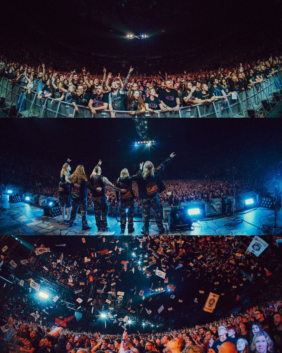 sabaton's tweet image. Cologne, you were amazing! 🙏
📍 Lanxess Arena, 14.11.2025
📸 ‌@jensthepanda

#sabaton #thelegendarytour #ontour #cologne