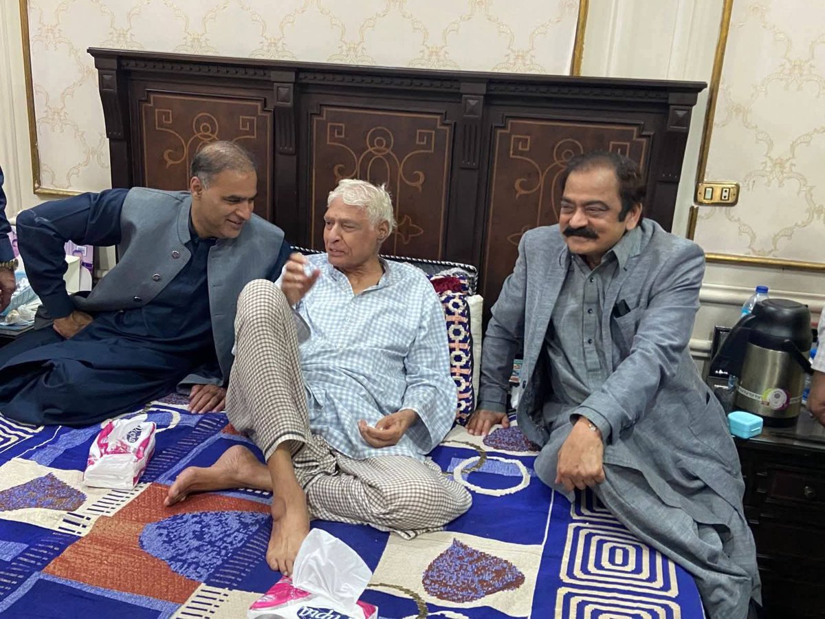 CSMR786's tweet image. فیصل آباد کے تین شیر🦁 
راناثناءاللہ۔ شیر علی اور عابدشیر علی۔