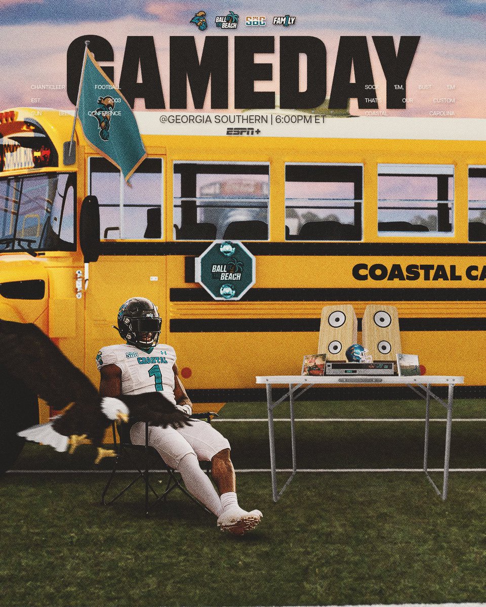 CoastalFootball's tweet image. It’s game day in Georgia 👌