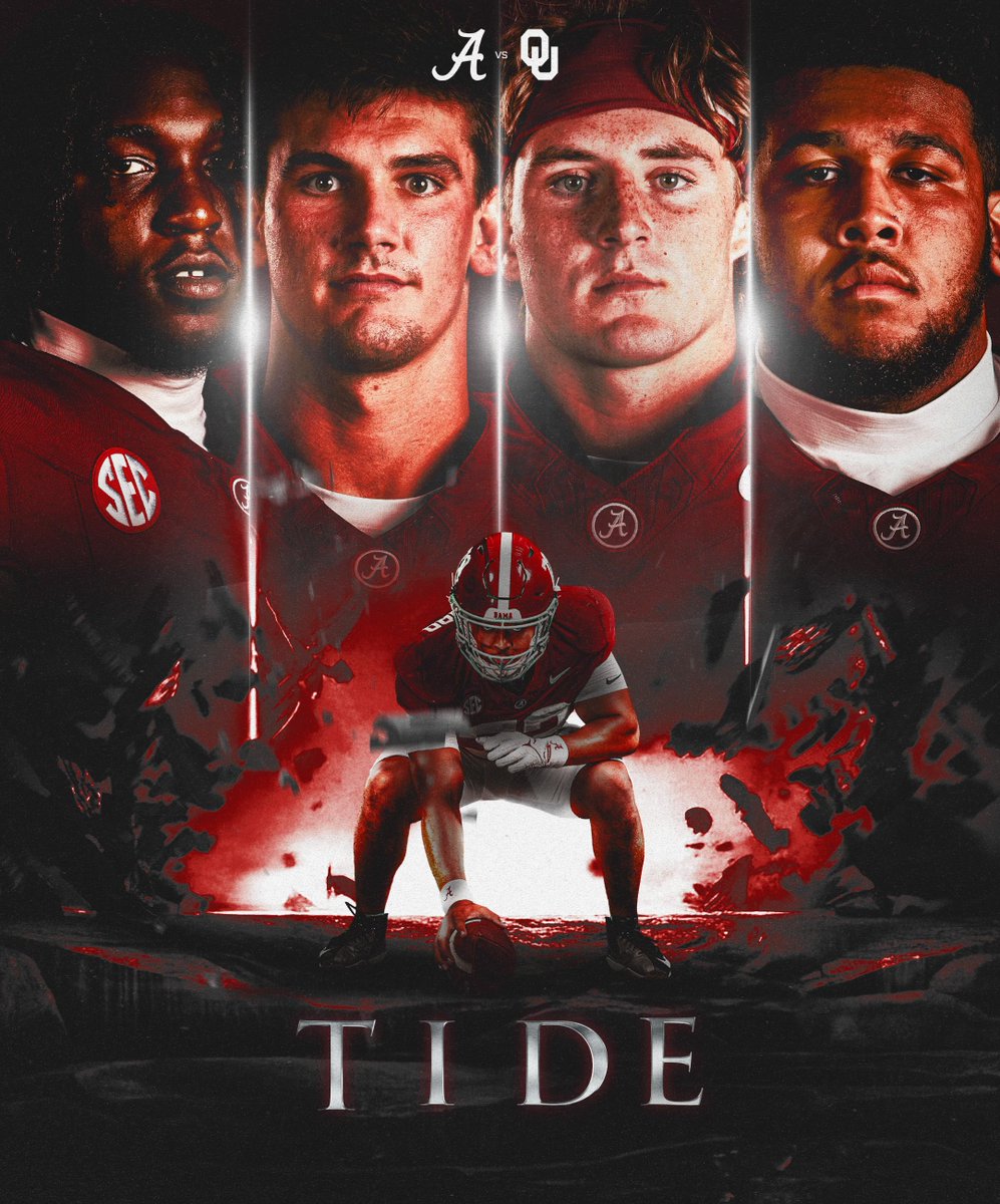 AlabamaFTBL's tweet image. Time to ROLL! 💪