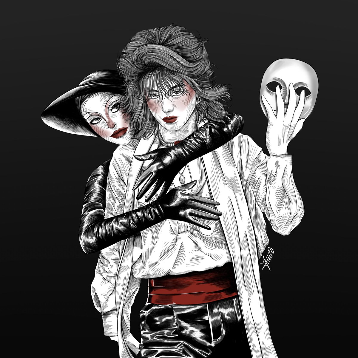 jean8lines's tweet photo. I might be a bit late, but this is my #INeedUBack_MV fanart with the “looking through the shades/lenses” concept!

The animated version with full descriptions are on my instagram @jean8lines 

Hope you like it, tysm! 🌚🌝

#藤井風 #FujiiKaze #Kazeart #FujiiKazeFanart https://t.co/JCBgaL2lKM