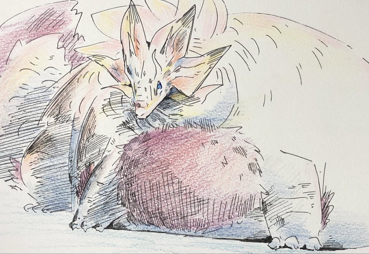 lAi0N78LlWxmLI2's tweet image. らくがき