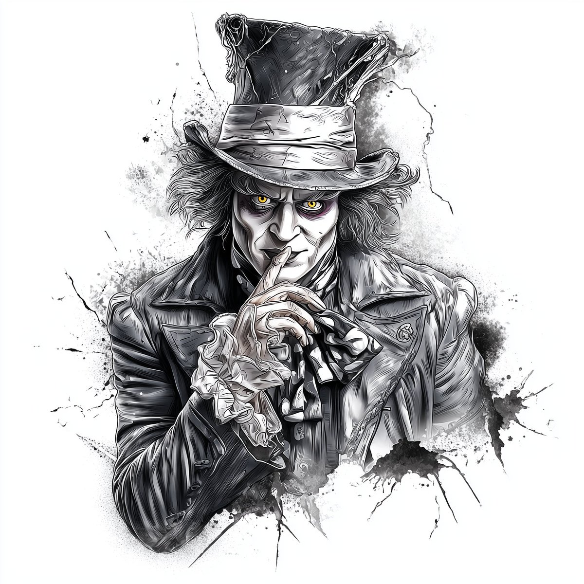 Some say the Mad Hatter is just whimsy spun loose. I think he’s a mirror. Folks act like he’s chaos dressed in a hat, but really he’s just someone who kept trying to make sense of a world that never once bothered to explain itself. We see him as strange because he says the quiet