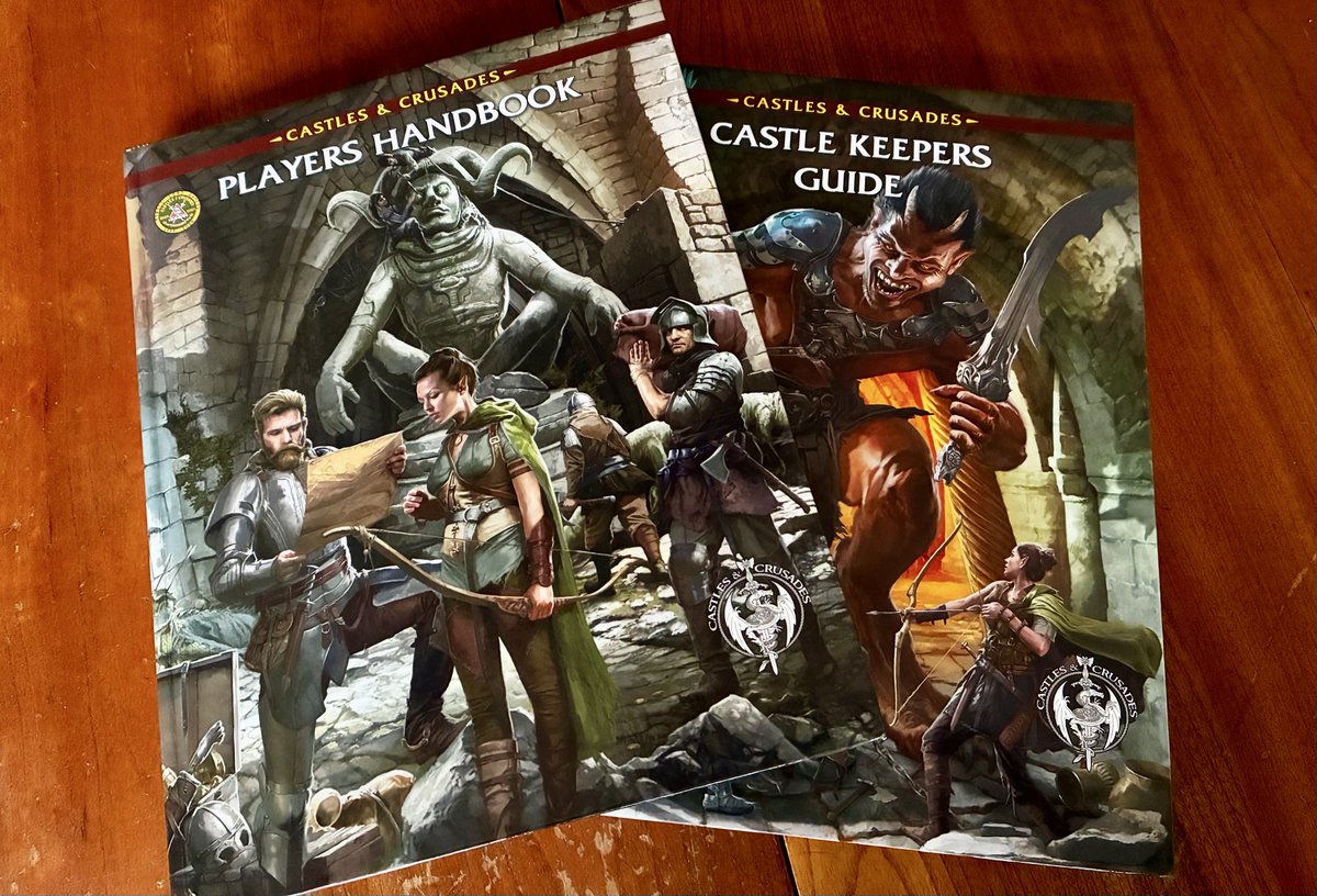 Even though I’ve been running Castles &amp; Crusades by <a href="/trolllordgames/">Troll Lord Games</a> for a number of years now and it’s my “D&amp;D” of choice, I constantly reread parts of the PHB and CKG. It helps to further internalize rules and procedures. It’s also the rare game where I read every spell, even
